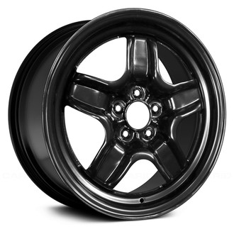 Replace® - 5-Spoke Black 17x7 Steel Factory Wheel - Remanufactured