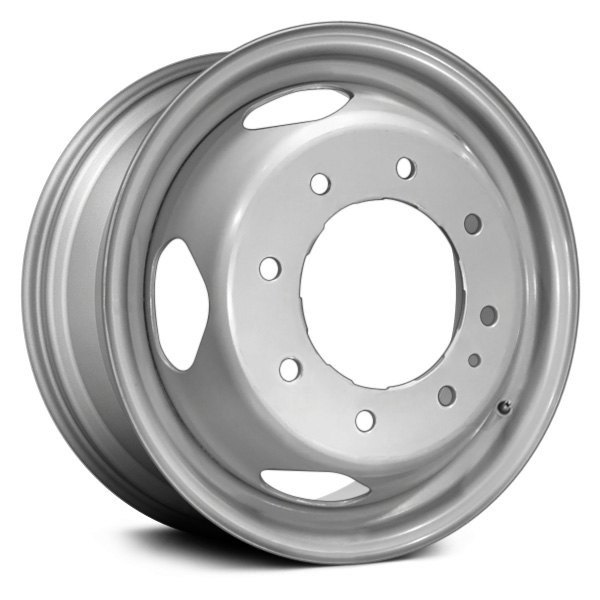 Replace® - 17 x 6.5 5-Slot Silver Steel Factory Wheel (Replica)
