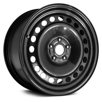 Replace® - 20-Hole Black 16x4 Steel Factory Wheel - Remanufactured