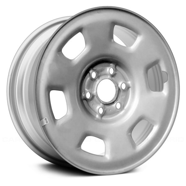 Replace® - 16 x 7 6-Slot Silver Steel Factory Wheel (Remanufactured)