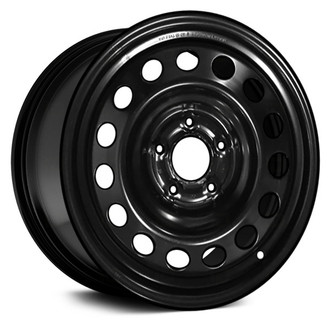 Replace® - 15-Hole Black 16x6.5 Steel Factory Wheel - Remanufactured