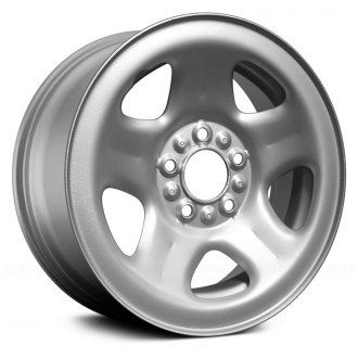 Jeep Wrangler Factory Steel Wheels — 