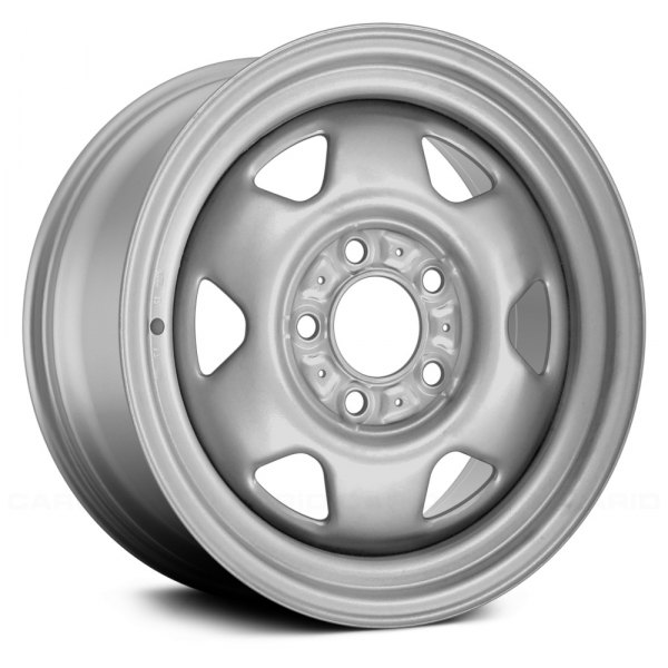 Replace® - Jeep Wrangler 1989 6 I-Spoke 15x7 Steel Factory Wheel -  Remanufactured