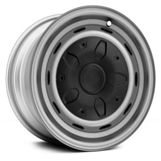 Replace® - 10-Slot Silver 16x6.5 Steel Factory Wheel - Remanufactured