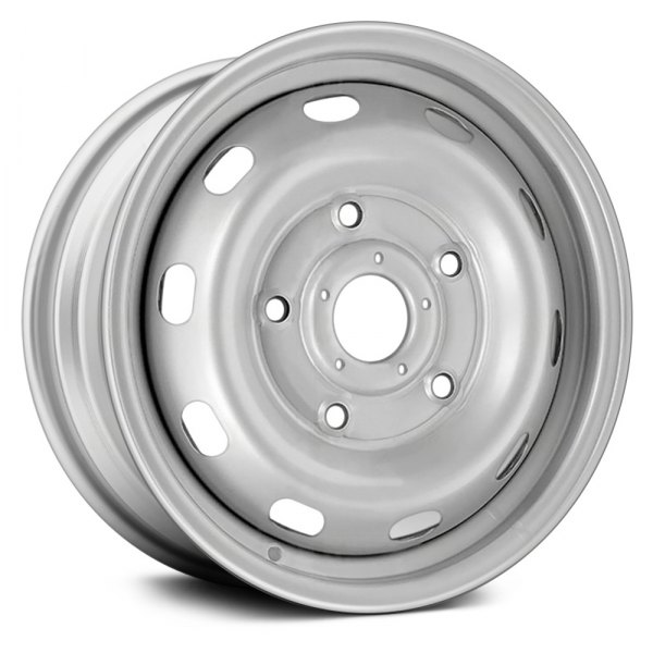 Replace® - 16 x 6.5 10-Slot Silver Steel Factory Wheel (Replica)