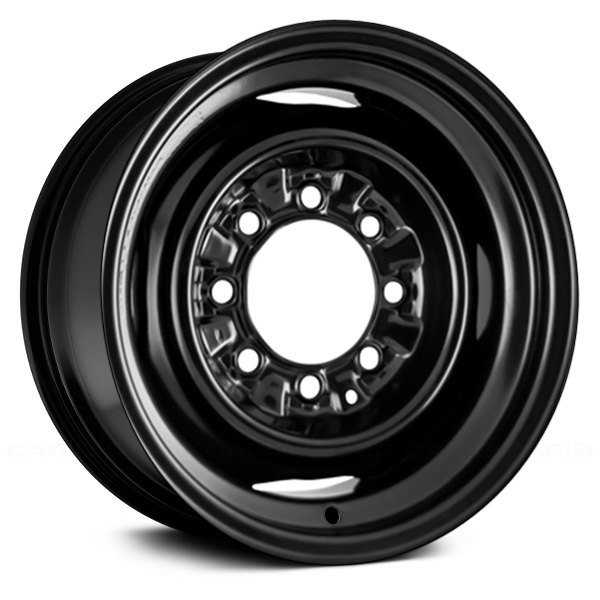 Replace® - 16 x 7 4-Slot Black Steel Factory Wheel (Remanufactured)