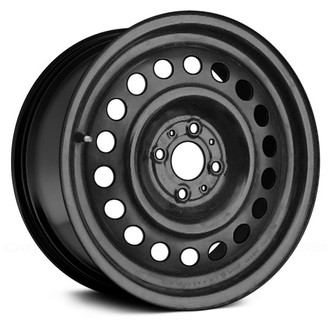 Replace® - 18-Hole Black 15x6 Steel Factory Wheel - Remanufactured