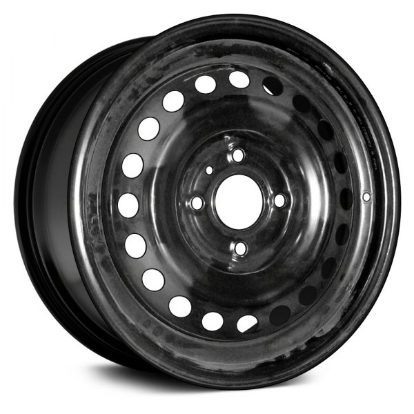 Replace® - 16 x 6.5 20-Hole Black Steel Factory Wheel (Remanufactured)