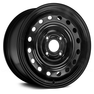 Replace® - 20-Hole Black 16x6.5 Steel Factory Wheel - Replica