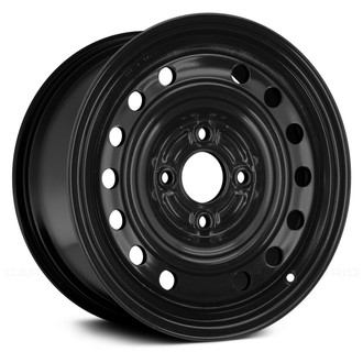 Replace® - 14-Hole Black 15x6 Steel Factory Wheel - Remanufactured