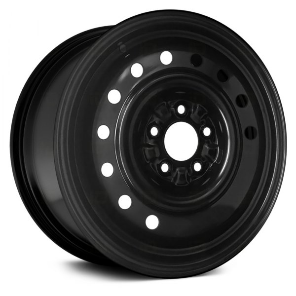 Replace® - 16 x 6.5 11-Hole Black Steel Factory Wheel (Remanufactured)