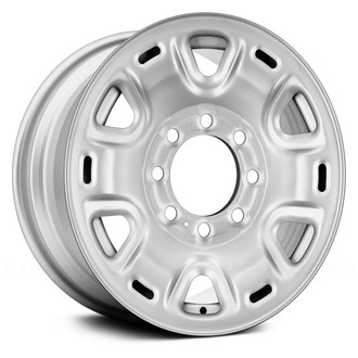 Replace® - 6 Double I-Spoke Silver 17x7.5 Steel Factory Wheel - Remanufactured