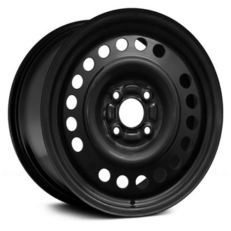Replace® - 20-Hole Black 15x5.5 Steel Factory Wheel - Remanufactured