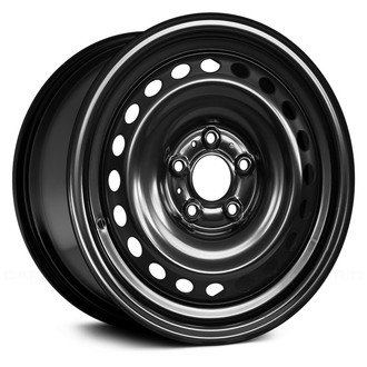 Replace® - 20-Hole Black 16x6.5 Steel Factory Wheel - Remanufactured