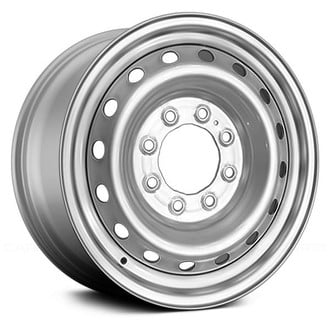Replace® - 16-Hole Silver 17x7.5 Steel Factory Wheel - Remanufactured