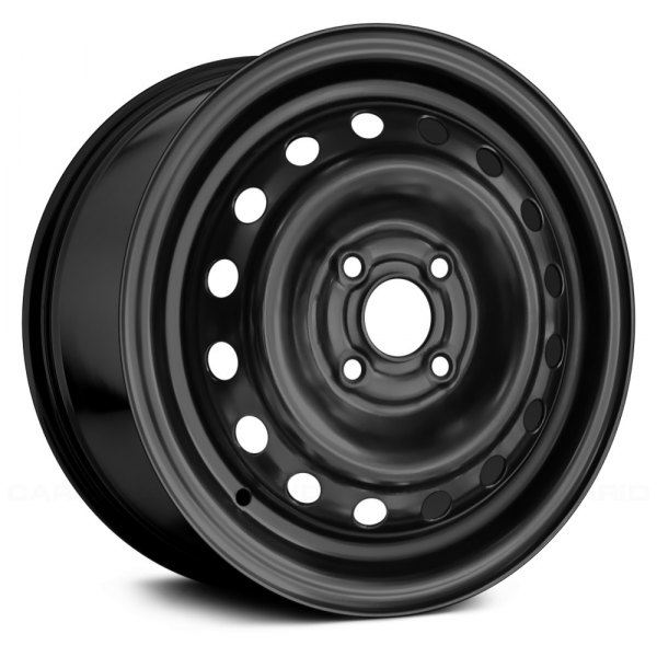 Replace® - 13 x 5 14-Hole Black Steel Factory Wheel (Remanufactured)