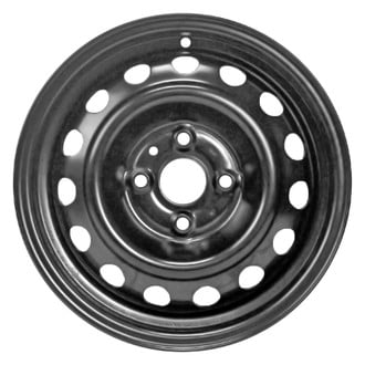 Replace® - 14-Hole Black 14x5.5 Steel Factory Wheel - Replica