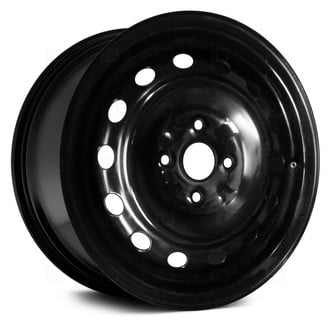 Replace® - 14-Hole Black 14x5.5 Steel Factory Wheel - Replica