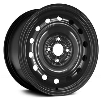 Replace® - 14-Hole Black 15x6 Steel Factory Wheel - Remanufactured