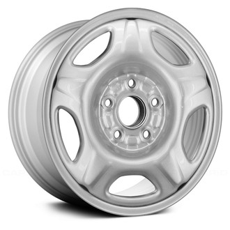 Replace® - 5-Spoke Silver 15x6 Steel Factory Wheel - Remanufactured
