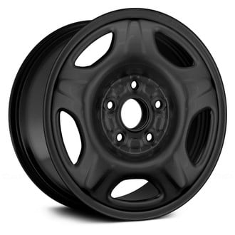 Replace® - 5-Spoke Black 15x6 Steel Factory Wheel - Remanufactured