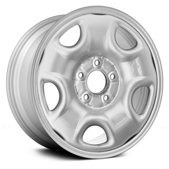 Replace® - 5-Slot Silver 16x6.5 Steel Factory Wheel - Remanufactured