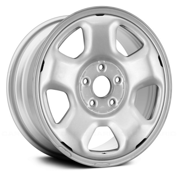 Replace® - 17 x 7.5 5-Spoke Silver Steel Factory Wheel (Remanufactured)
