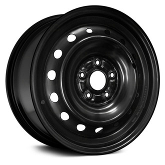 Replace® - 15-Hole Black 16x6.5 Steel Factory Wheel - Remanufactured