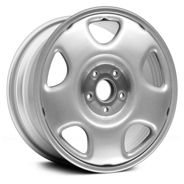 Replace® - 17 x 6.5 5-Spoke Silver Steel Factory Wheel (Remanufactured)