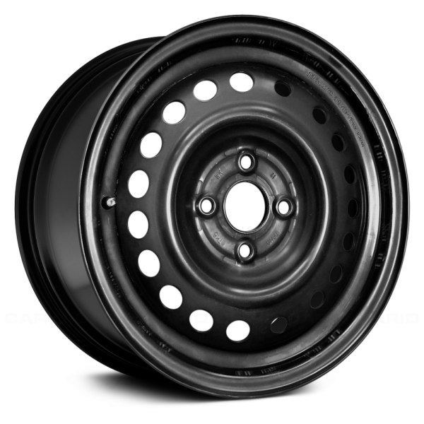 Replace® - 15 x 5.5 19-Hole Black Steel Factory Wheel (Remanufactured)