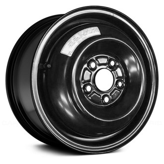 Replace® - Black 15x4 Steel Factory Wheel - Remanufactured