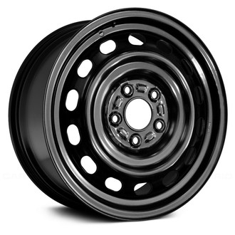 Replace® - 14-Hole Black 16x6.5 Steel Factory Wheel - Replica