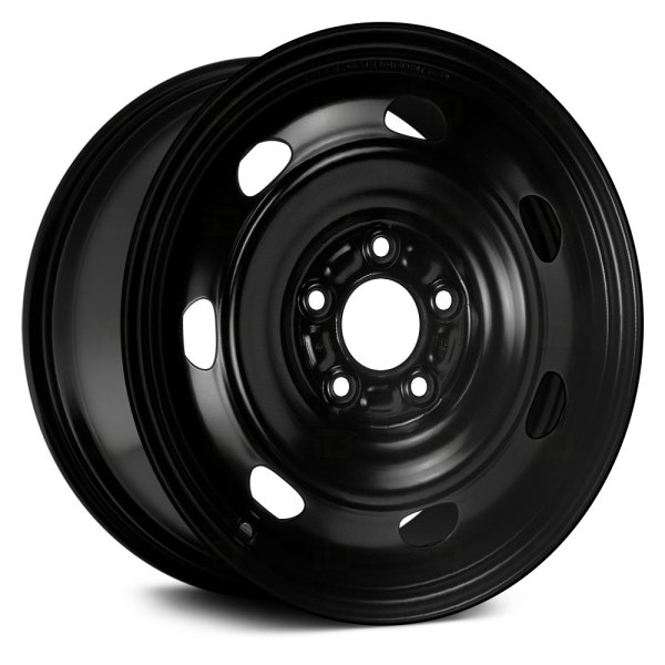 Replace® - 16 x 6.5 7-Hole Black Steel Factory Wheel (Remanufactured)