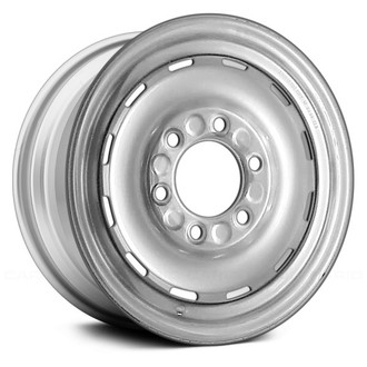 Replace® - 12-Slot Silver 14x6 Steel Factory Wheel - Remanufactured