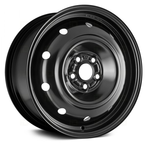 Replace® - 16 x 6.5 10-Hole Black Steel Factory Wheel (Remanufactured)