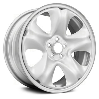 Replace® - 5-Spoke Silver 17x7 Steel Factory Wheel - Remanufactured