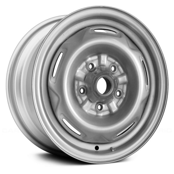 Replace® - 14 x 6 5-Slot Silver Steel Factory Wheel (Remanufactured)
