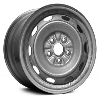 Replace® - 10-Slot Silver 14x5.5 Steel Factory Wheel - Remanufactured