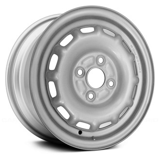 Replace® - 12-Slot Silver 13x4.5 Steel Factory Wheel - Remanufactured