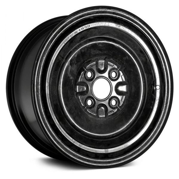 Replace® - 14 x 4 Black Steel Factory Wheel (Remanufactured)