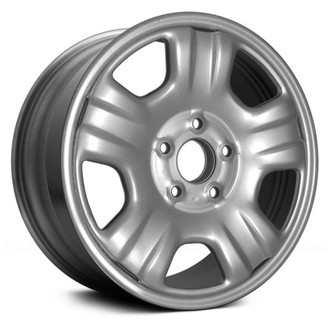 Replace® - 5-Spoke Silver 16x6 Steel Factory Wheel - Remanufactured