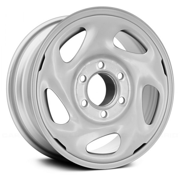 Replace® - 16 x 7 5-Slot Silver Steel Factory Wheel (Remanufactured)