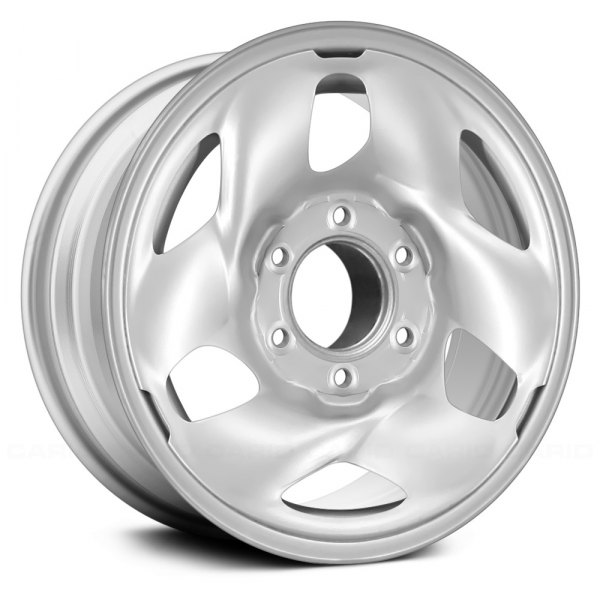 Replace® - 16 x 7 3 V-Spoke Silver Steel Factory Wheel (Remanufactured)