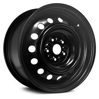 Replace® - 16-Hole Black 15x6 Steel Factory Wheel - Replica