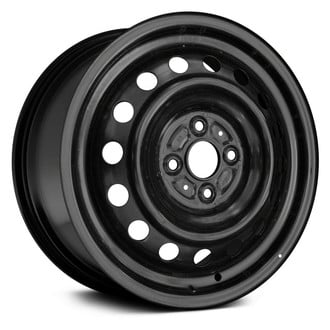 Replace® - 16-Hole Black 15x6 Steel Factory Wheel - Replica