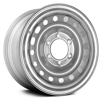 Replace® - 16-Hole Silver 16x7 Steel Factory Wheel - Remanufactured