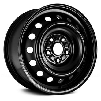 Replace® - 16-Hole Black 16x6.5 Steel Factory Wheel - Remanufactured