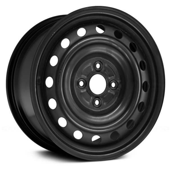 Replace® - 15 x 5 16-Hole Black Steel Factory Wheel (Remanufactured)