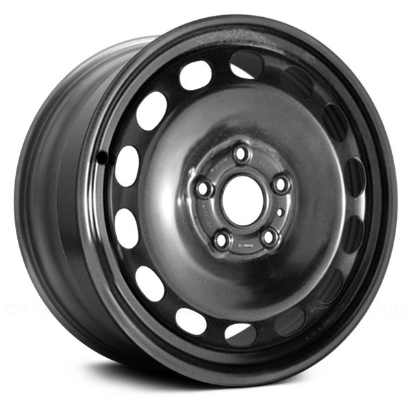 Replace® - 16 x 7 14-Hole Black Steel Factory Wheel (Remanufactured)