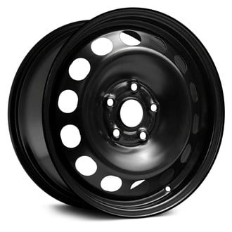 Replace® - 14-Hole Black 16x6.5 Steel Factory Wheel - Remanufactured
